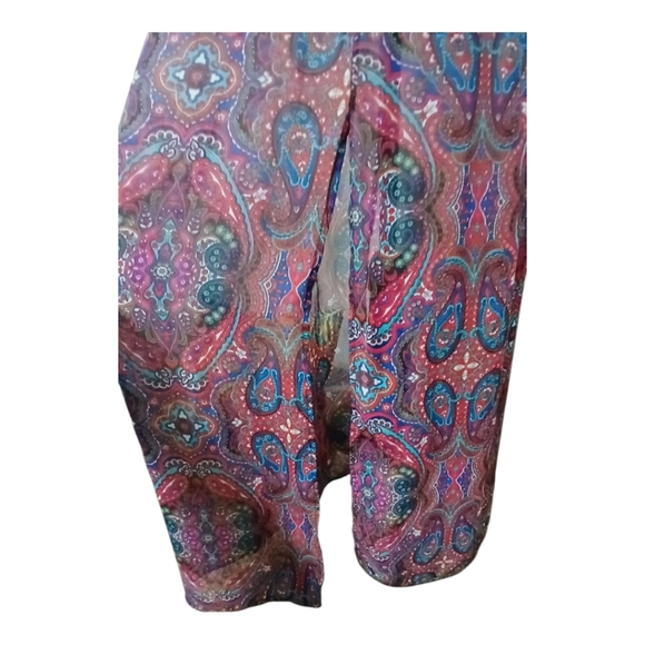 L8TER MAXI PAISLEY DRESS SZ M - Picture 8 of 8